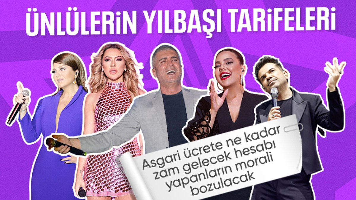 Ünlülerin ‘yılbaşı’ programları belli oldu: Kim, nerede sahne alacak?