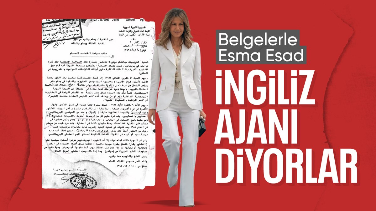 Belgeler sızdırıldı: Esad’ın eşi İngiliz İstihbaratı’na çalıştı