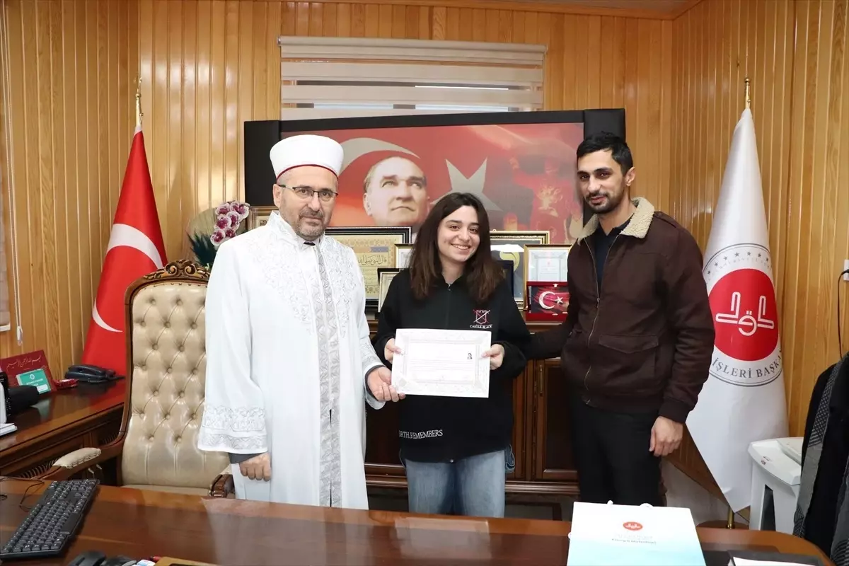 İtalya’dan Eda İhtida Töreni